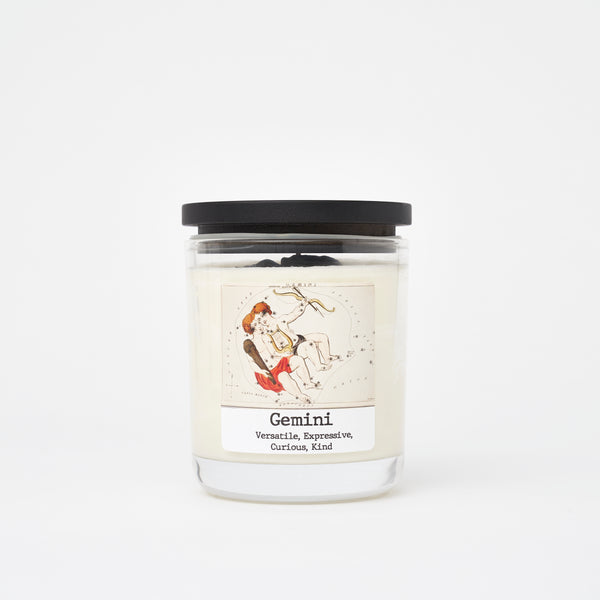 Gemini Crystal Candle