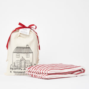 Red Stripe Cotton Heat Bag