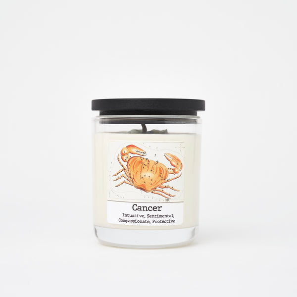 Cancer Crystal Candle