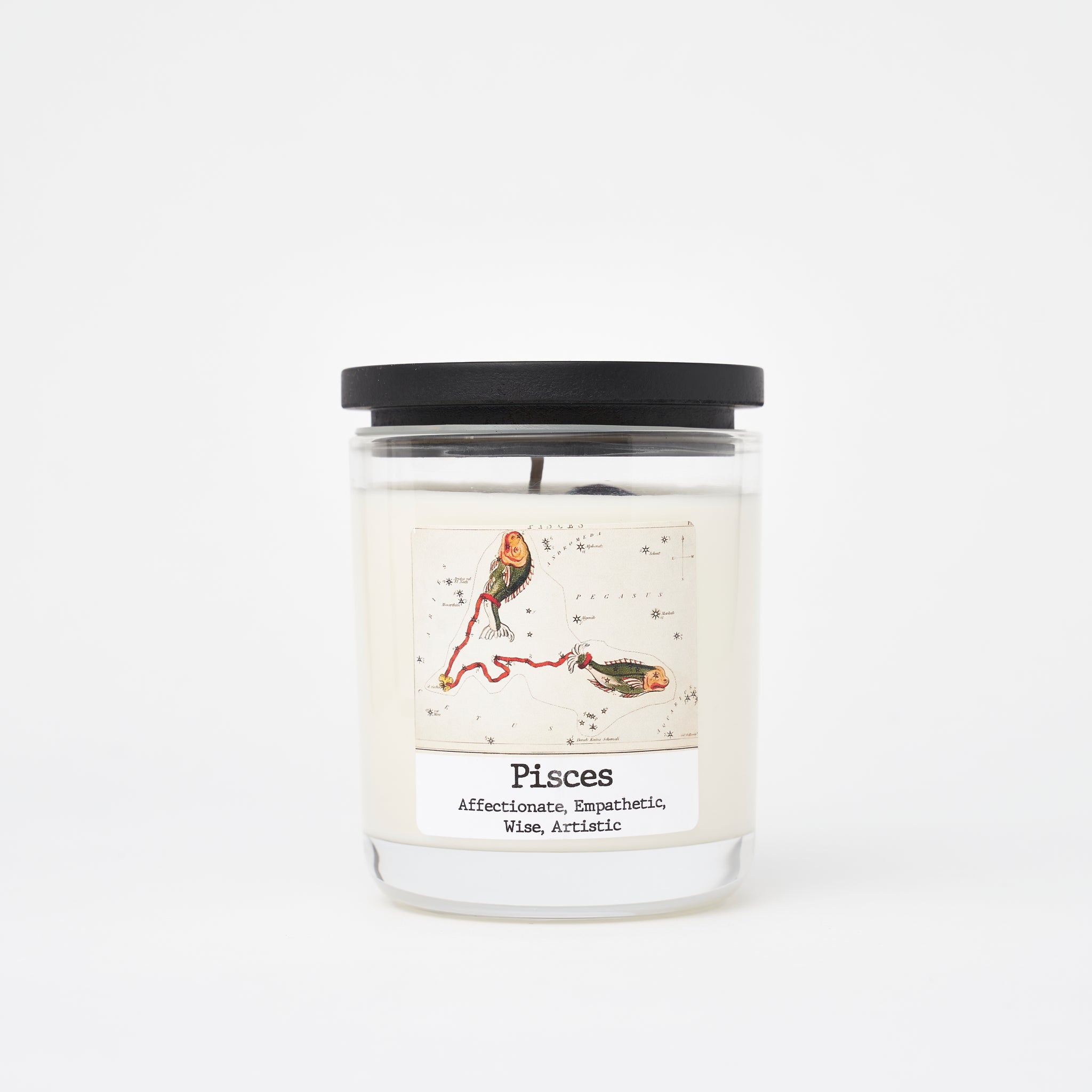 Pisces Crystal Candle