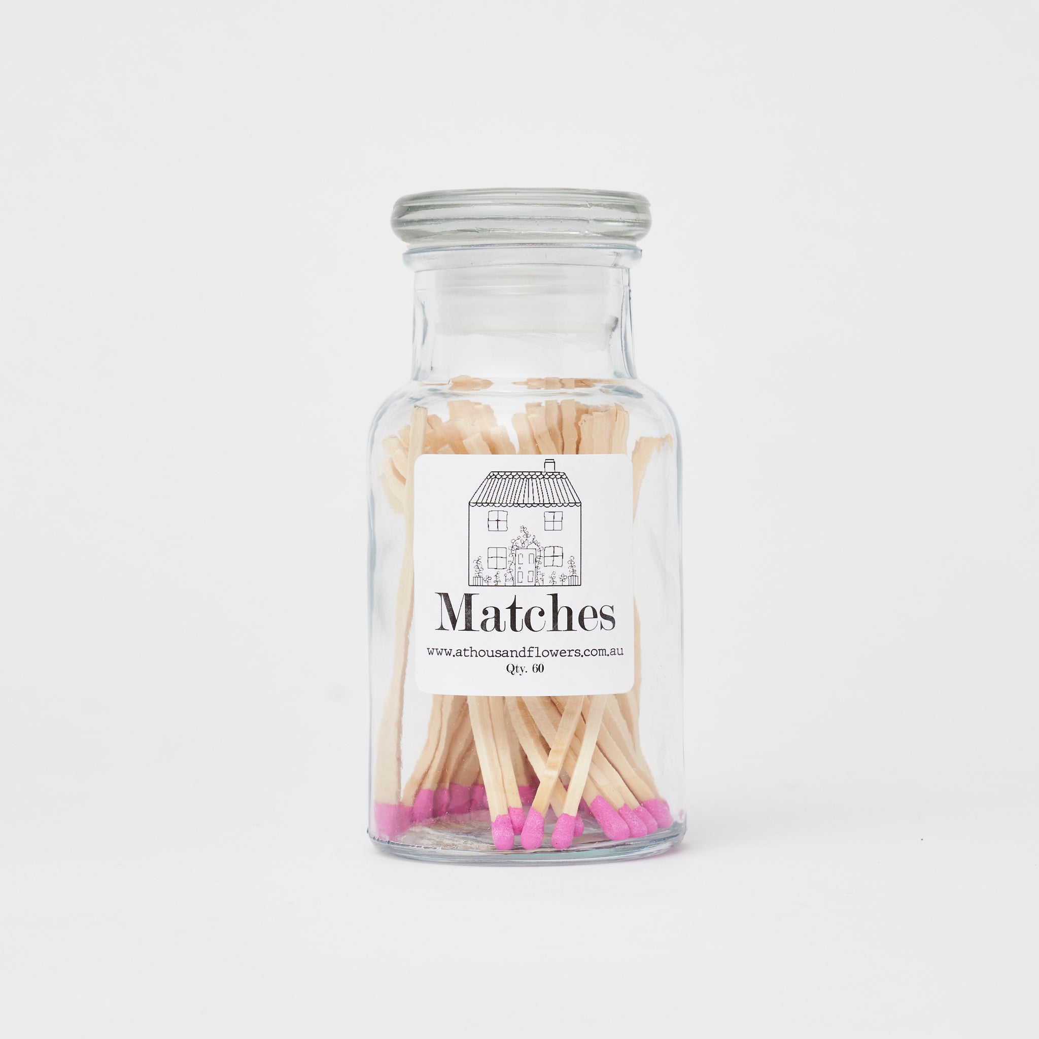 60 Pink Matches