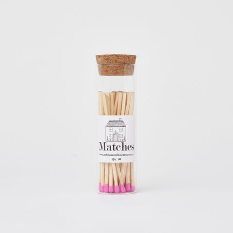 40 Pink Matches