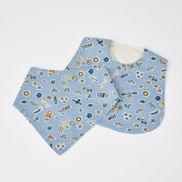 Treasures in the Sky Baby Bandana Bib