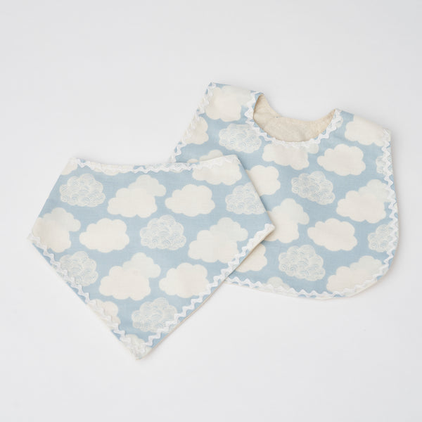 Cloudy Baby Bib