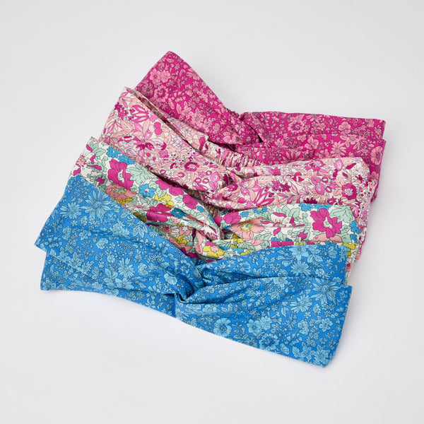 Emily Blue Turban Headband
