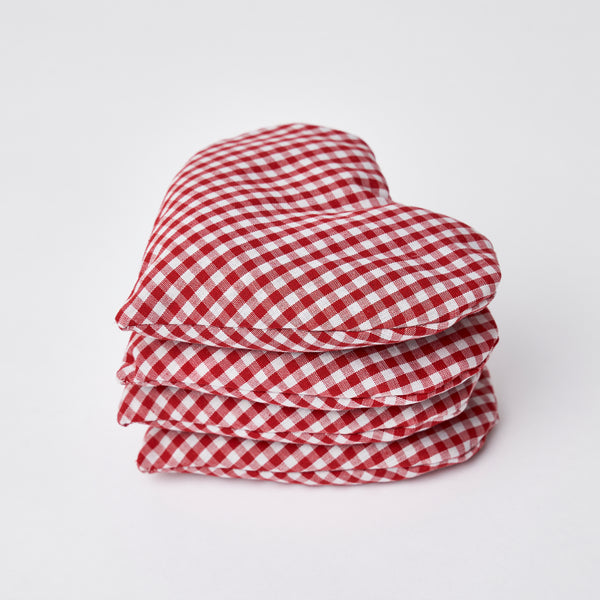 Red Gingham Lavender Sachet Gift Box